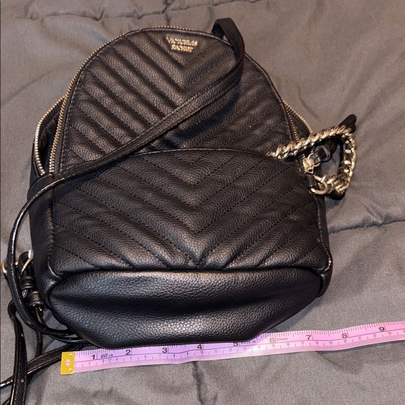 Victoria's Secret Black Chevron Backpack - Picture 11 of 14